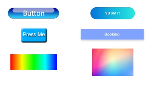 Differemt styles of buttons for websites or apps