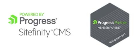 KRS Progress Sitefinity CMS Partner logo