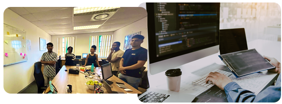 KRS Khanyisa Real Systems software development showing devs at work